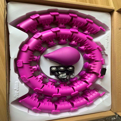 GYM Auto Spinning Women Thin Waist Gym Fitness Hula Fitness Hoops
