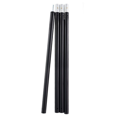 أعمدة خيمة قابلة للتعديل قابلة للطي 2000x19mm مع شريط مطاطي