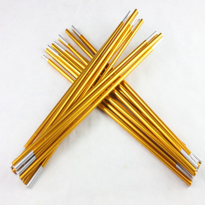 أعمدة خيمة قابلة للتعديل قابلة للطي 2000x19mm مع شريط مطاطي