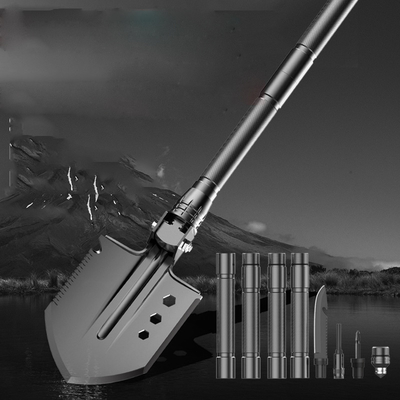 OEM 76cm مجرفة خارجية متعددة الوظائف ، مجرفة تكتيكية متعددة الأغراض للدفاع عن النفس