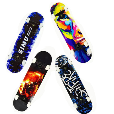 الكربون الصلب محامل عجلات لوح التزلج Longboard الطباعة نقل الحرارة