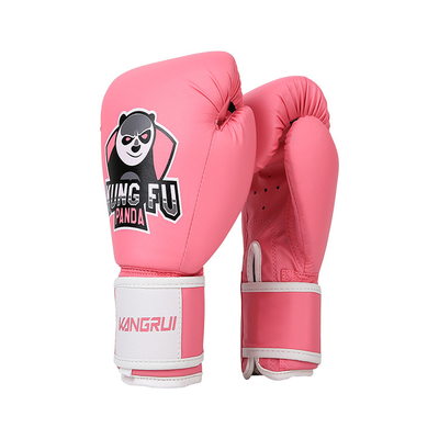 PU Leather EVA Kids Boxing Gloves تنفس الملاكمة واقية